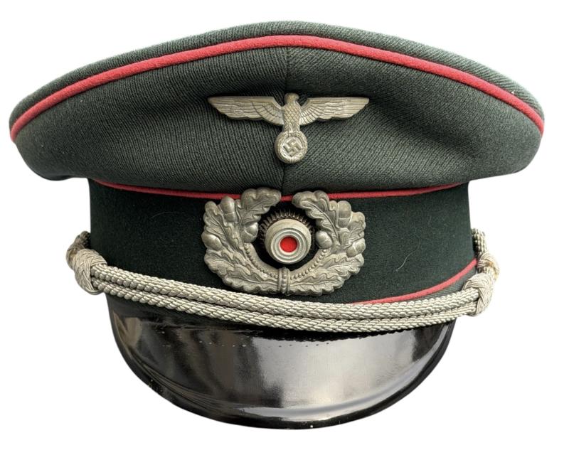 Wehrmacht Panzer Officers Visor Cap
