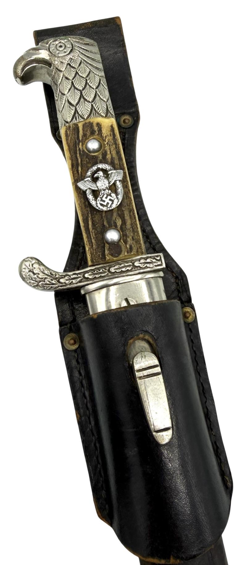 Polizei Bayonet with Frog