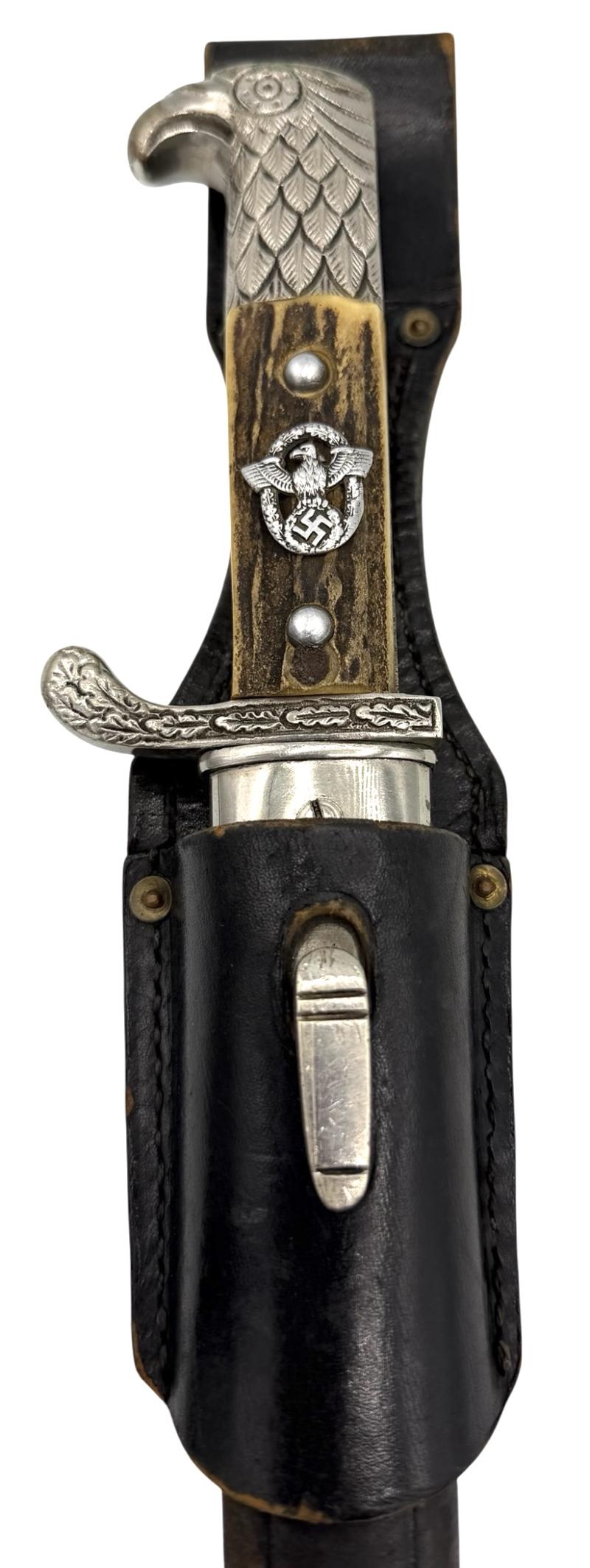 Polizei Bayonet with Frog