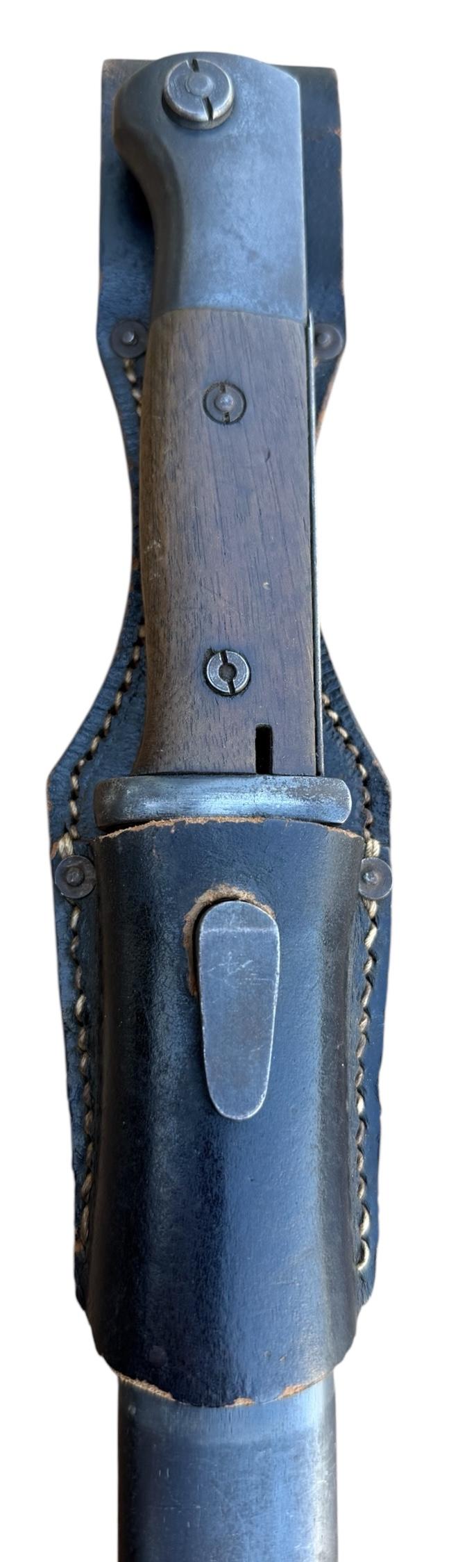 K98 Bayonet with leather Frog