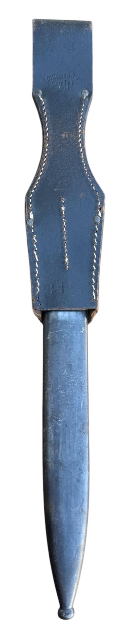 K98 Bayonet with leather Frog