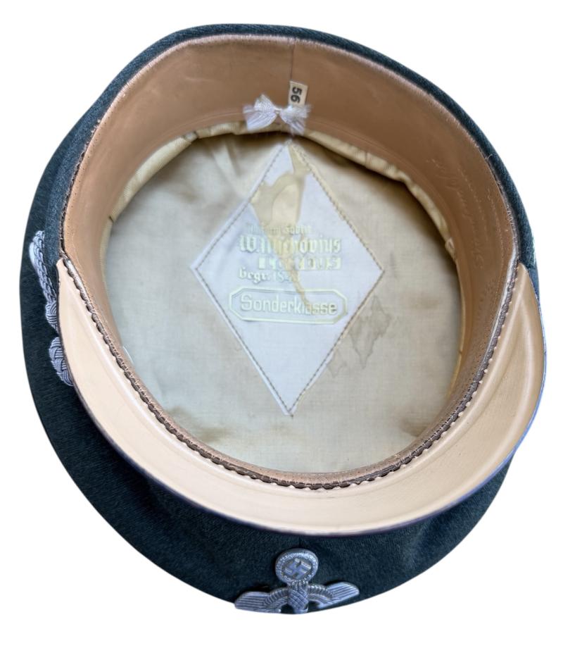 Third Reich Forester Officers Visor