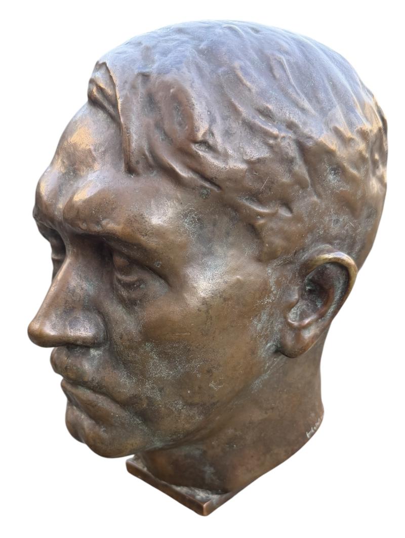 Bronze Bust Adolf Hitler
