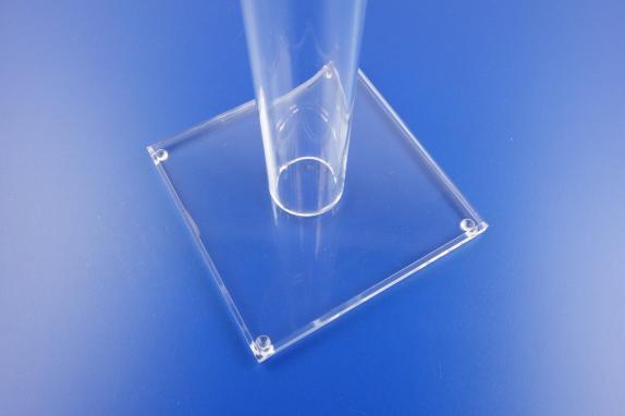 PRE-ORDER Perspex Plastic 28cm Helmet Hat Stand