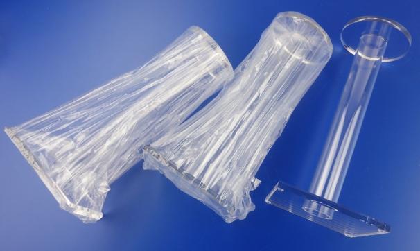 PRE-ORDER Perspex Plastic 28cm Helmet Hat Stand