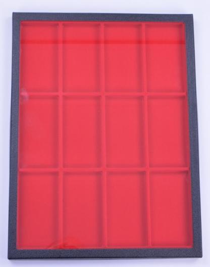 Full Box of Riker 160 Display Cases with 12 compartments