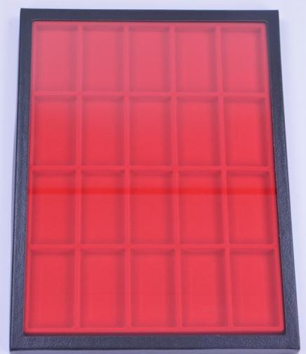 Full Box of Riker 160 Display Cases with 20 compartments