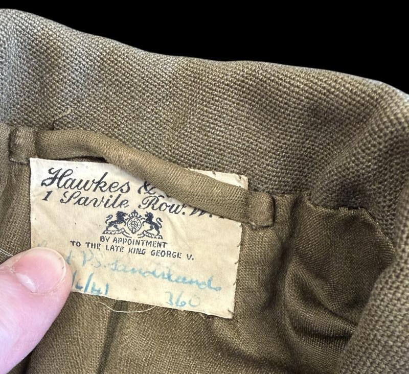 British WW2 Officers Service Dress (Royal Scots Fusiliers)