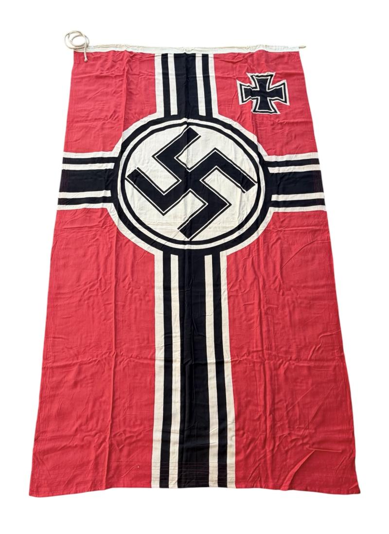 Kriegsmarine marked Reichs Kriegsfahne