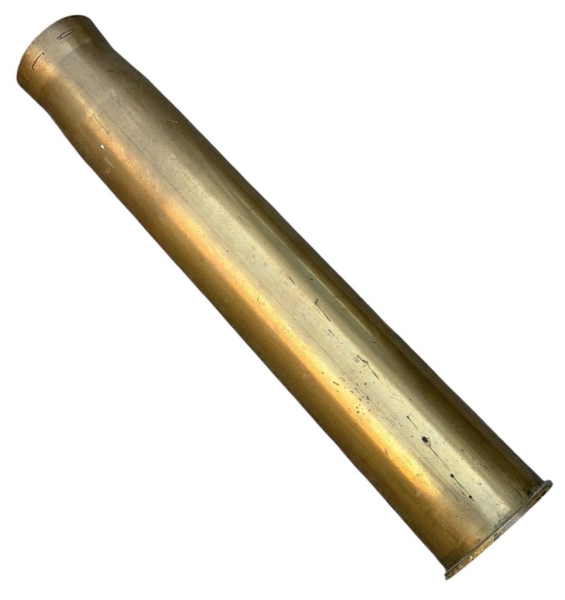 British WW2 QF 3.7-Inch AA Gun Brass Shell/Casing