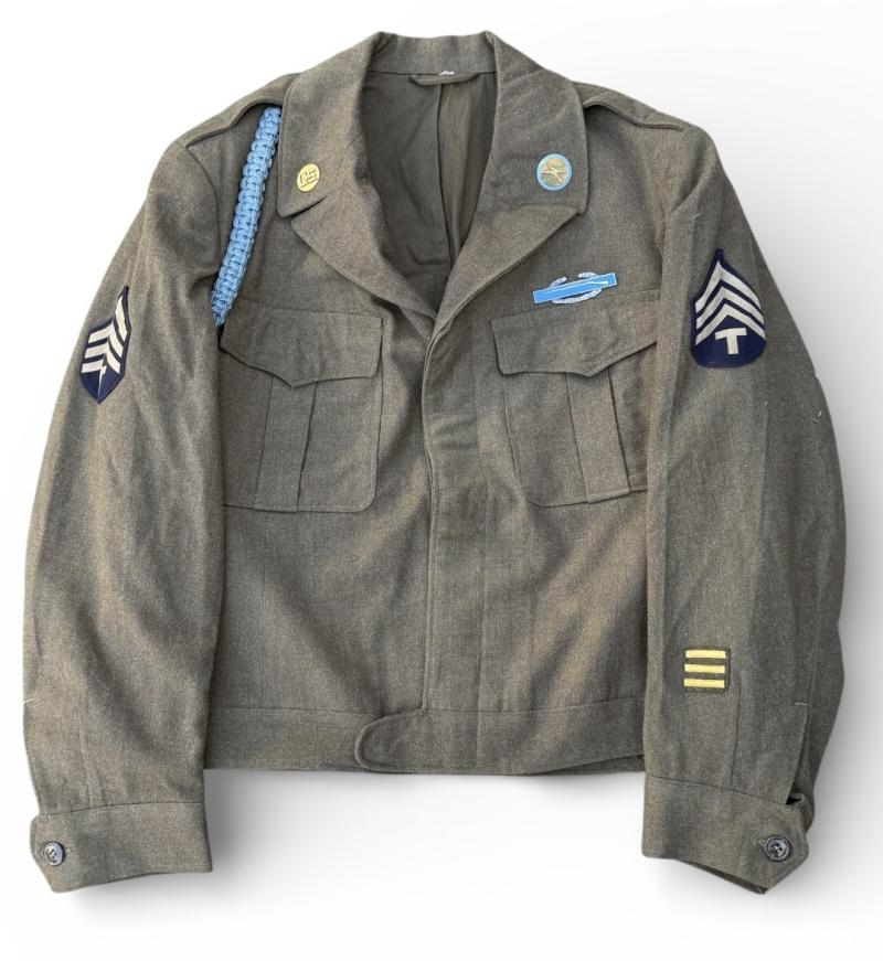 US WW2 Ike Jacket Technician Fourth Grade