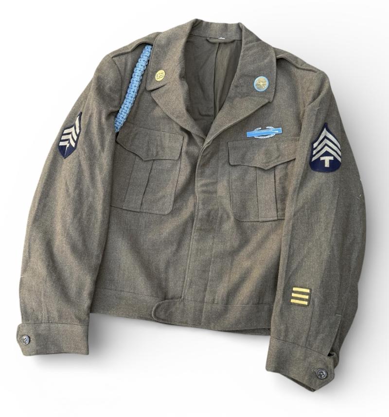 US WW2 Ike Jacket Technician Fourth Grade