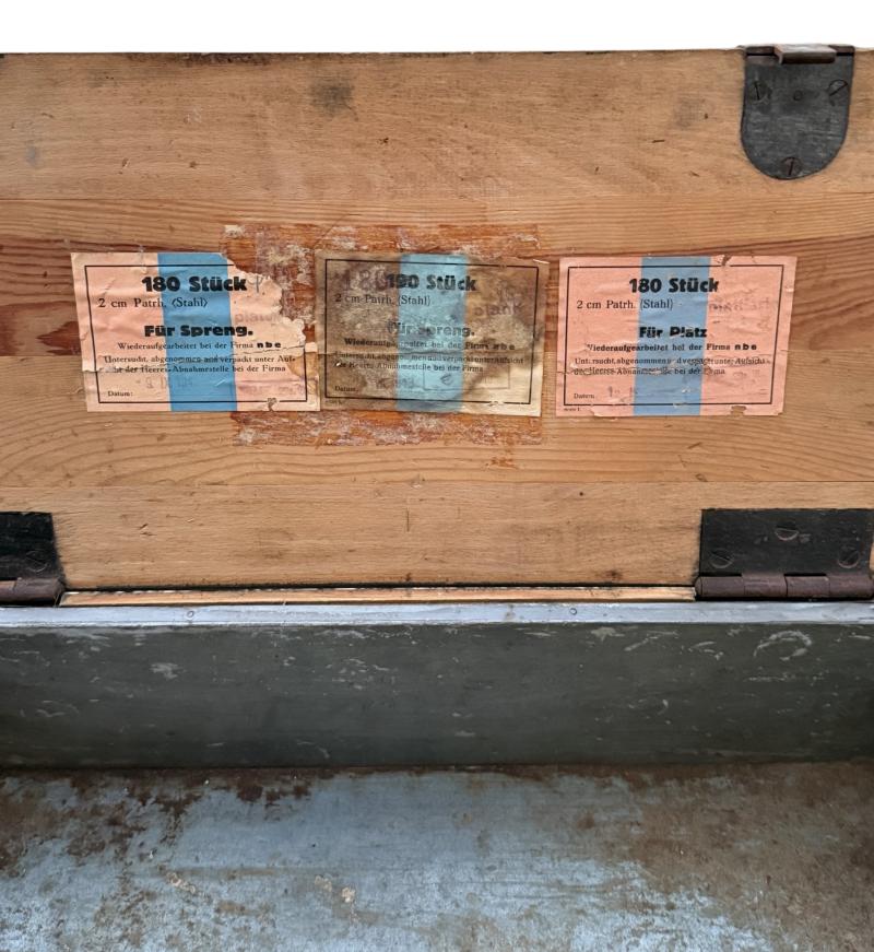 Wehrmacht/Luftwaffe 2cm Flak Gr. Case