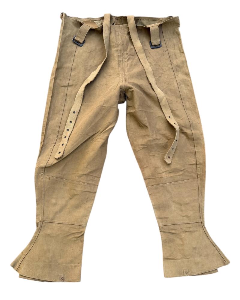 British WW2 Wind & Water resistent Motorcycle Trousers