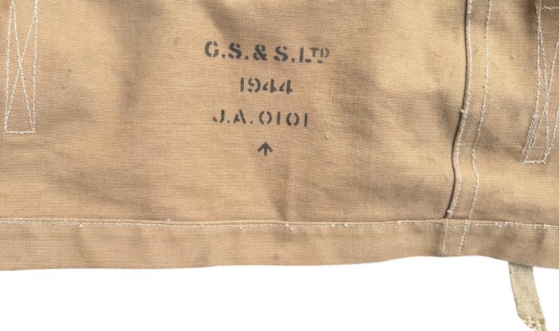 British WW2 Officers Holdall Bag with folding Field Bed