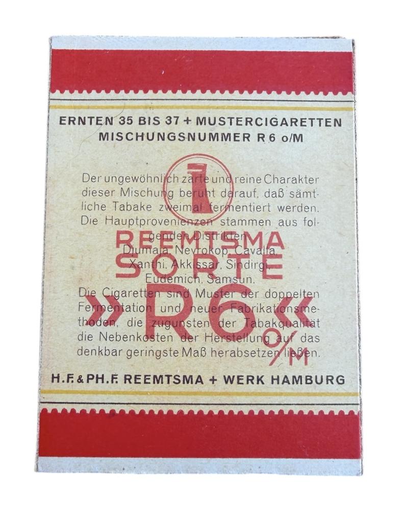 Wehrmacht era Cigarettes