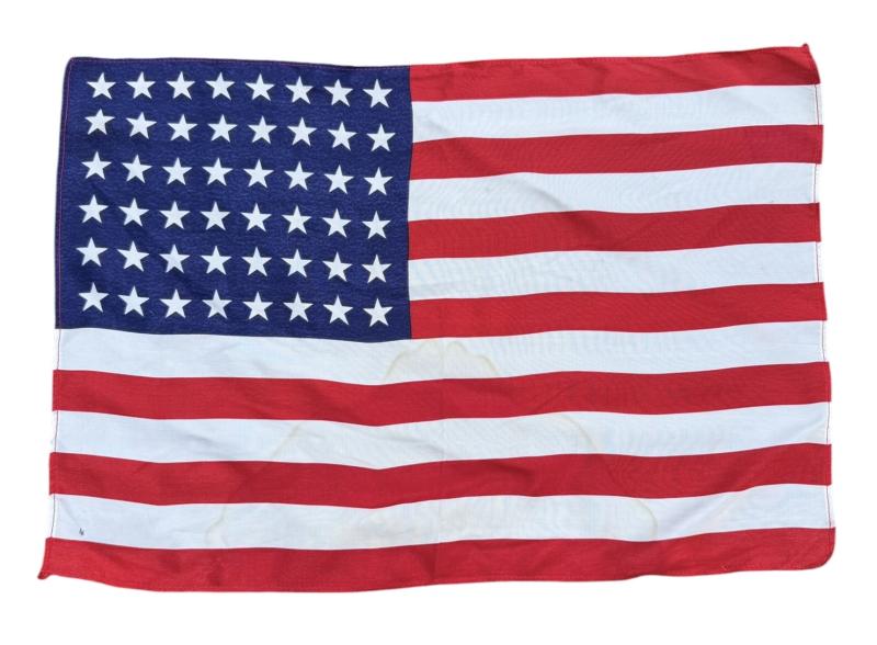 US WW2 small size 48 star Flag