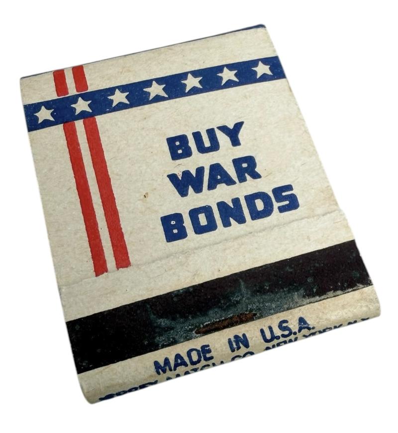 US WW2 War Bonds Matches