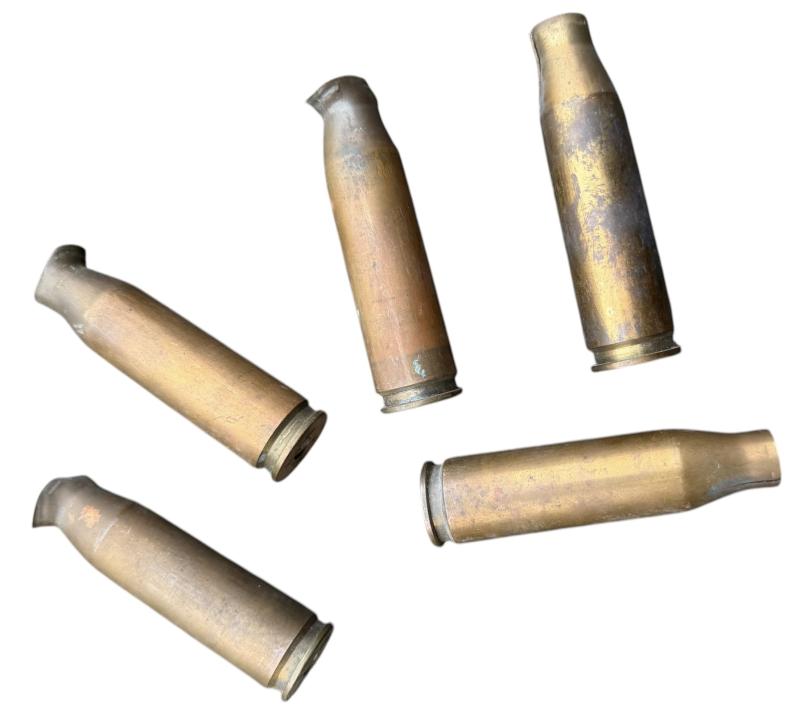 5 Luftwaffe MG131/13 Aircraft Canon Casings