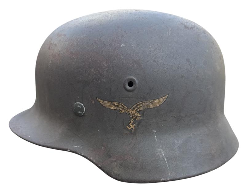 Luftwaffe M40 SD Helmet (Battle Damage)