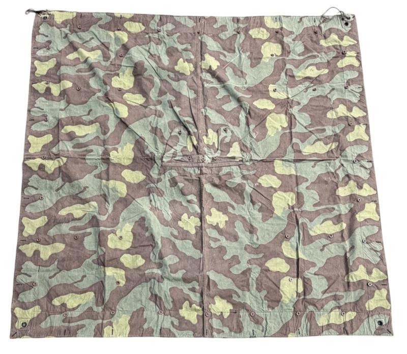 Wehrmacht/WaffenSS used Italian Camo Shelter Quarter
