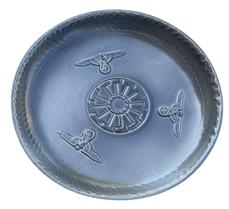 Fantastic unique hand crafted caramic Plate