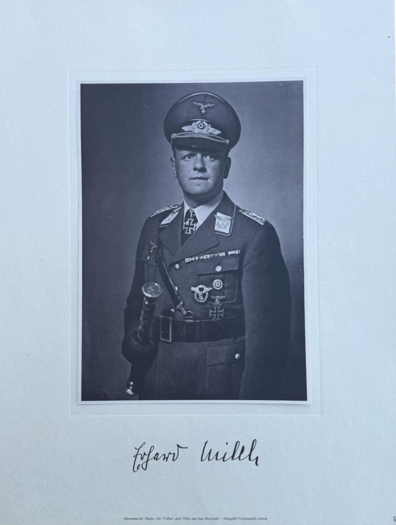 Portrait Photo Generalfeldmarschall Erhard Milch