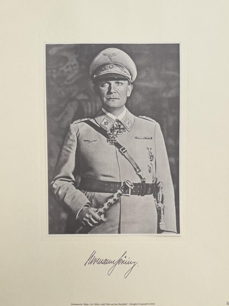 Portrait Photo Reichsmarschall Hermann Göring