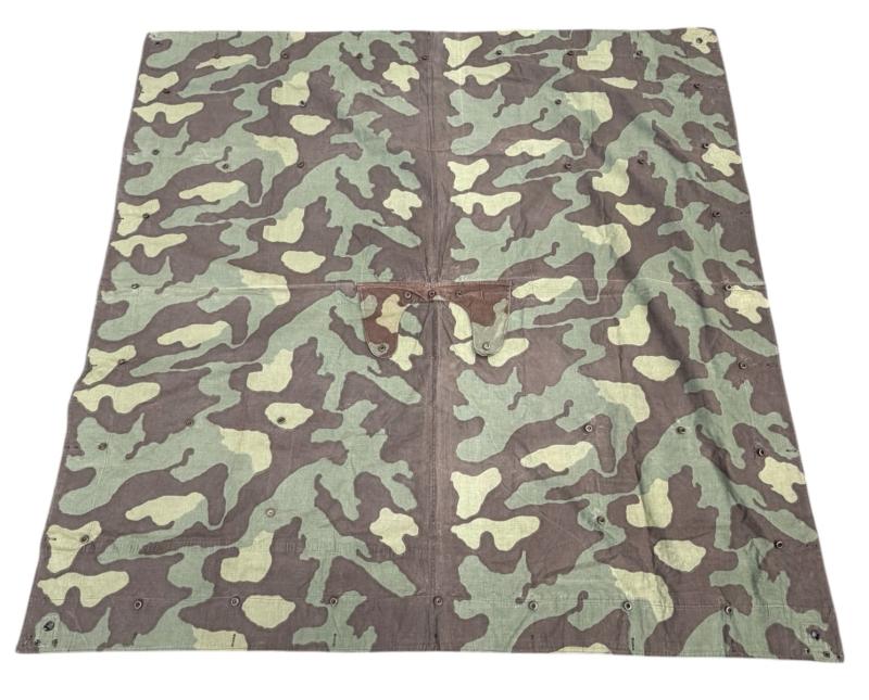 Wehrmacht/WaffenSS used Italian Camo Shelter Quarter