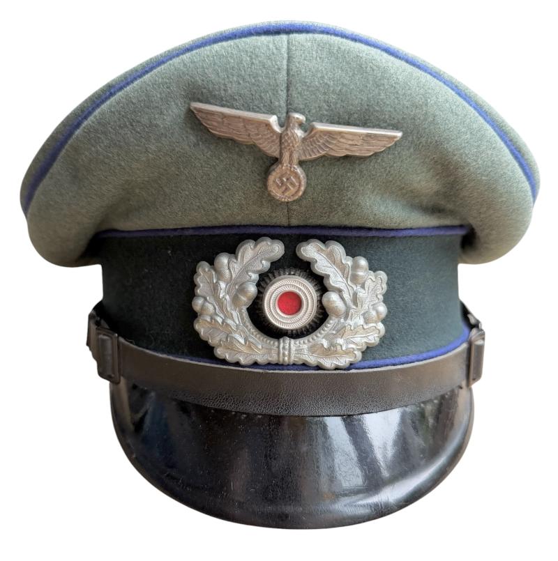 Wehrmacht (Heer) Enlisted/NCO’s Medical Visor Cap.