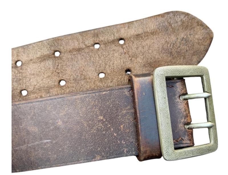 Wehrmacht chocolate brown Dubble Claw Buckle Belt