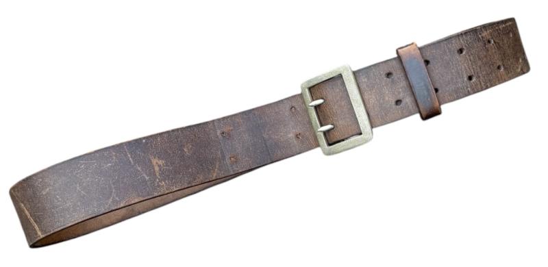 Wehrmacht chocolate brown Dubble Claw Buckle Belt