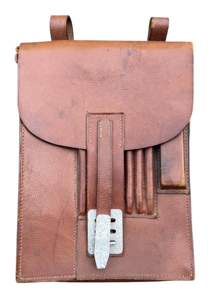 Luftwaffe brown leather Mapcase