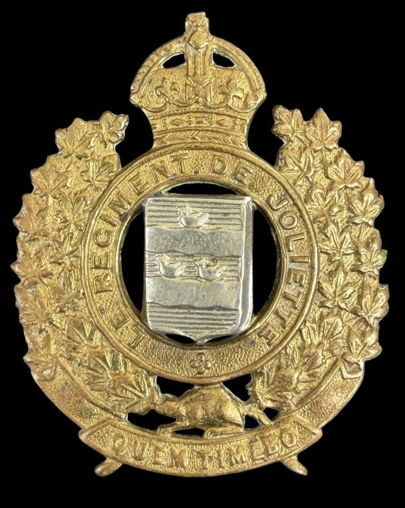 Canadian WW2 metal Cap Badge