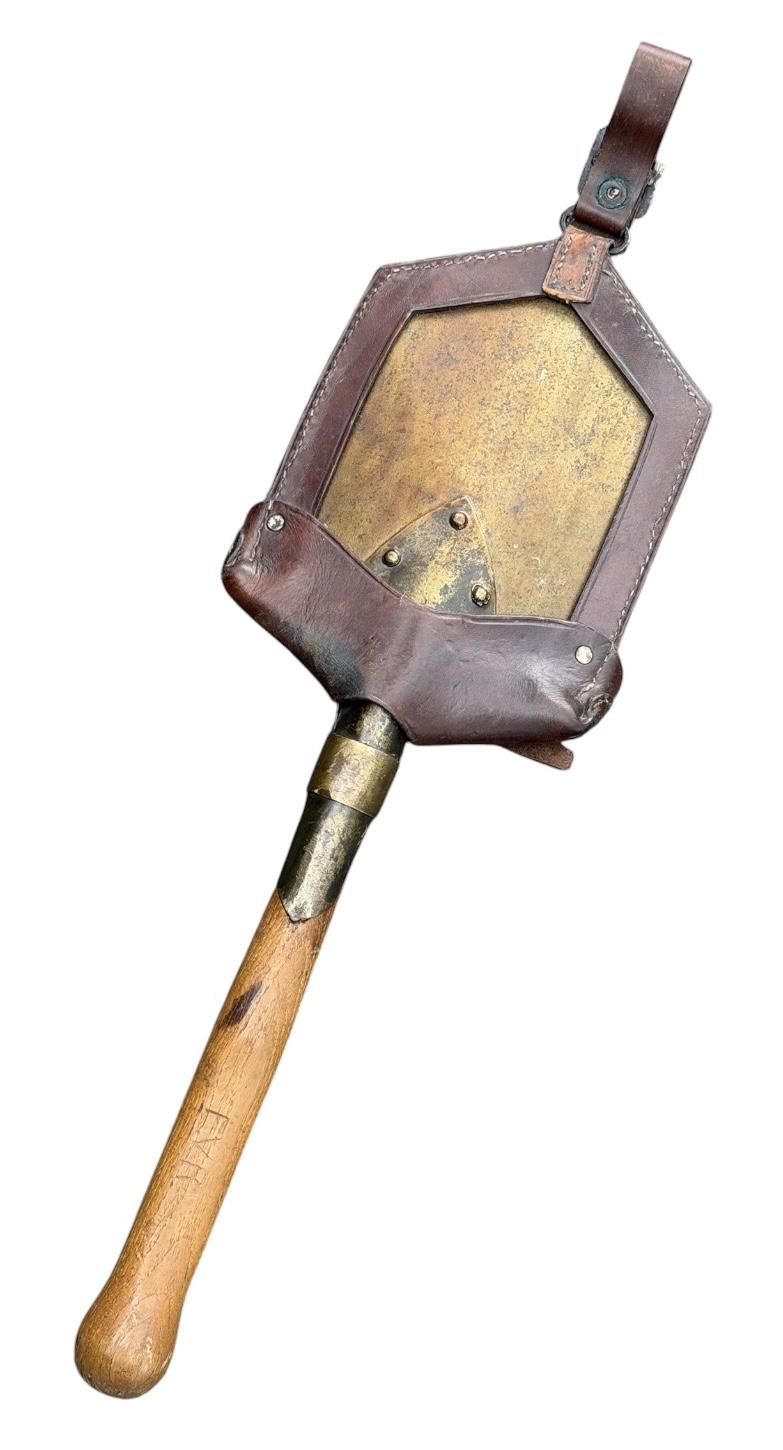 Wehrmacht used Austrian pre WW2 Trenchtool in Cover