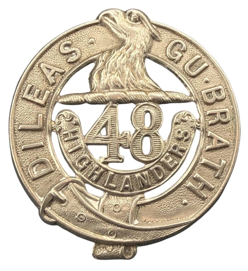 Canadian WW2 CEF 48th Highlanders Cap Badge