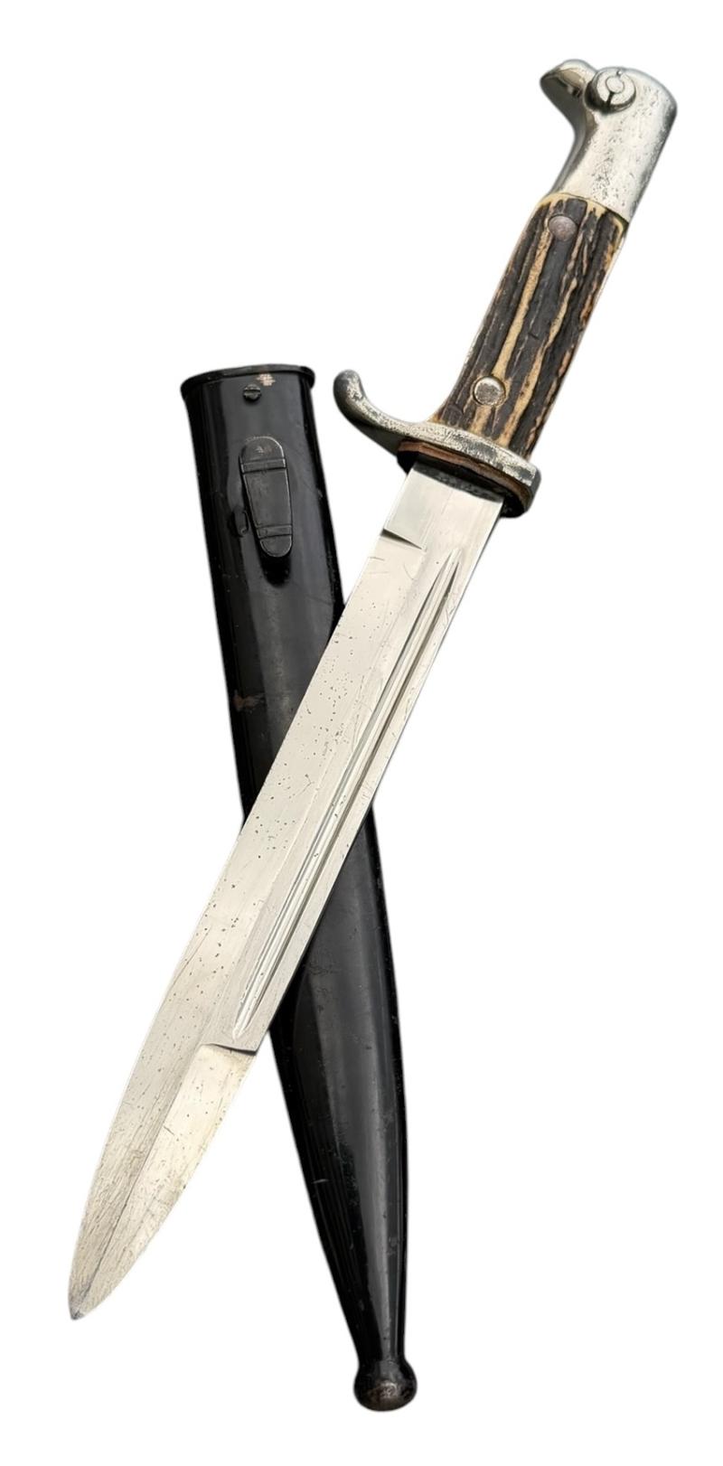 Wehrmacht Staghorn Dress Bayonet