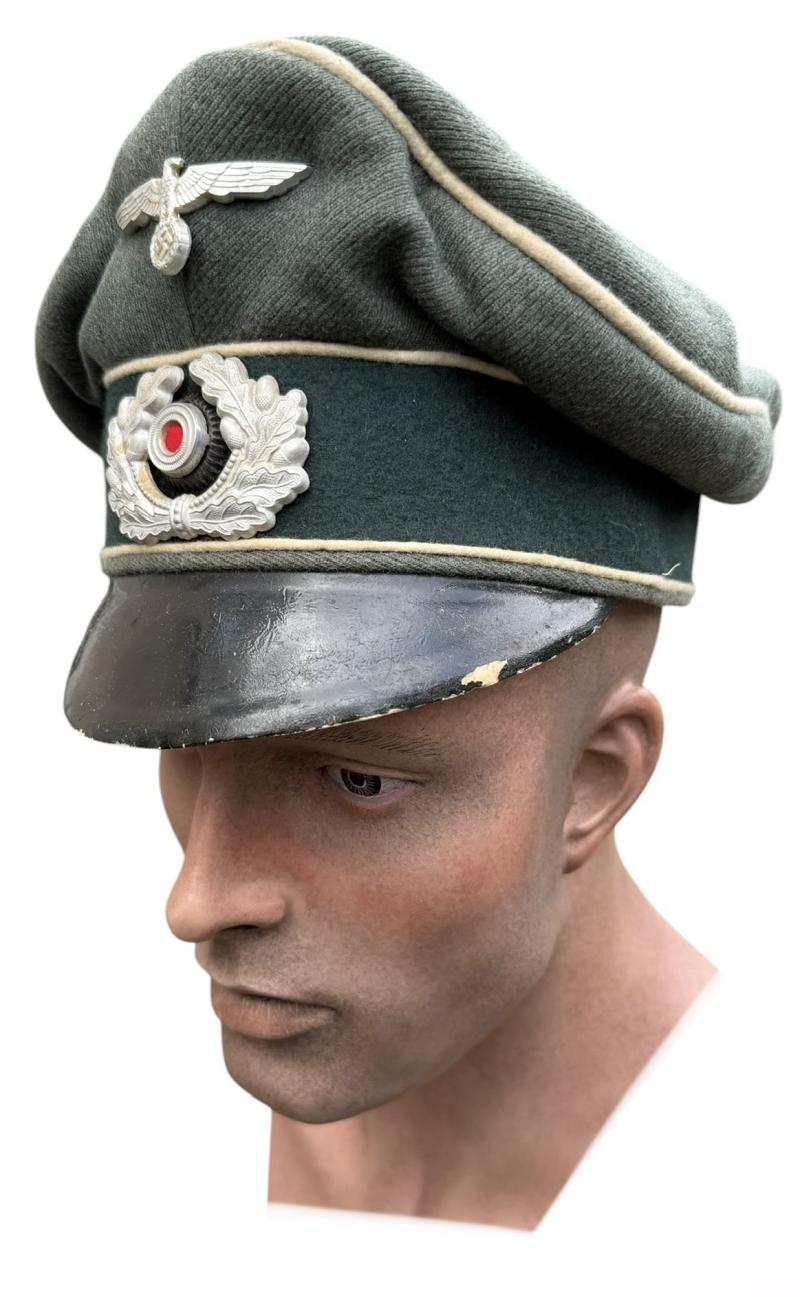 Wehrmacht Infantry NCO/Officers Visor Cap