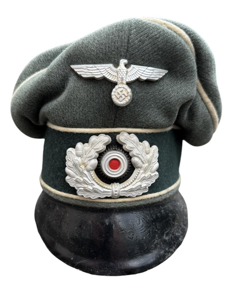 Wehrmacht Infantry NCO/Officers Visor Cap