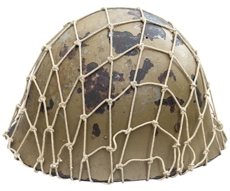 Japanese T90 combat Helmet with camo net