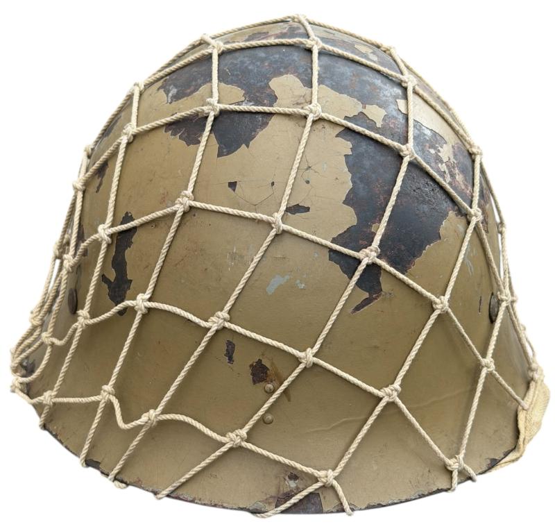Japanese T90 combat Helmet with camo net