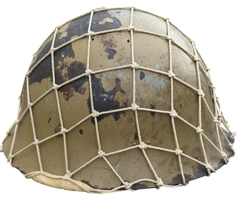 Japanese T90 combat Helmet with camo net