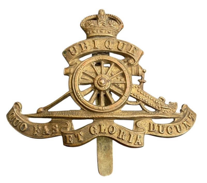 British WW2 Royal Artillery Cap Badge