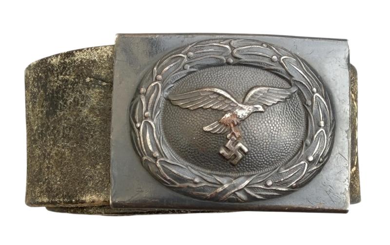 Luftwaffe Belt and metal Luftwaffe Belt Buckle