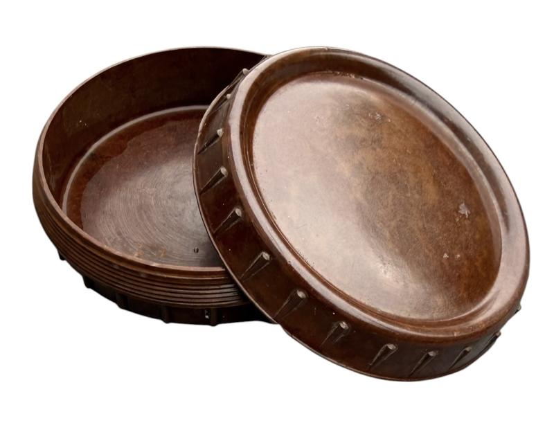 Wehrmacht brown Bakelite Butterdish