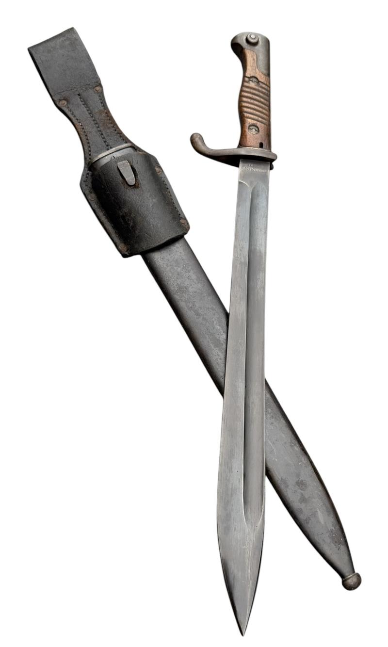 German Imperial/WW1 Butcher Knife Bayonet