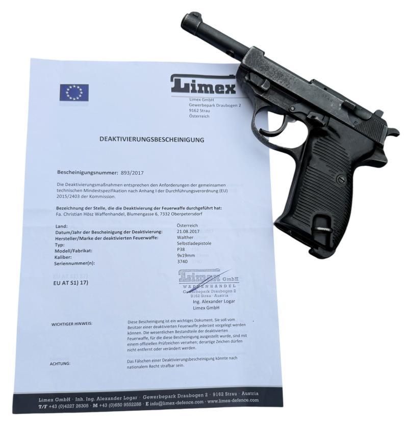 EU Deko P38 Pistol