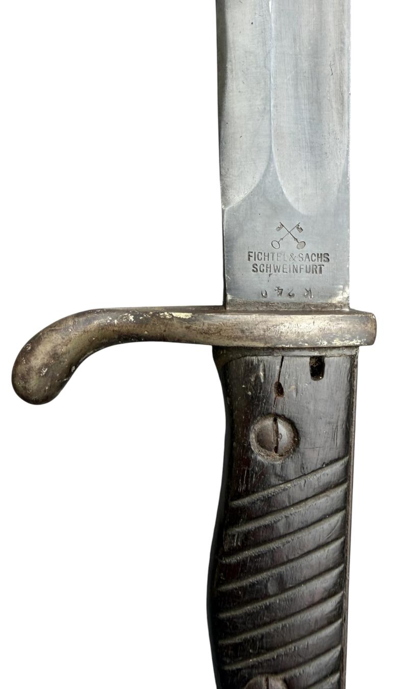 German Imperial/WW1 Butcher Knife Bayonet
