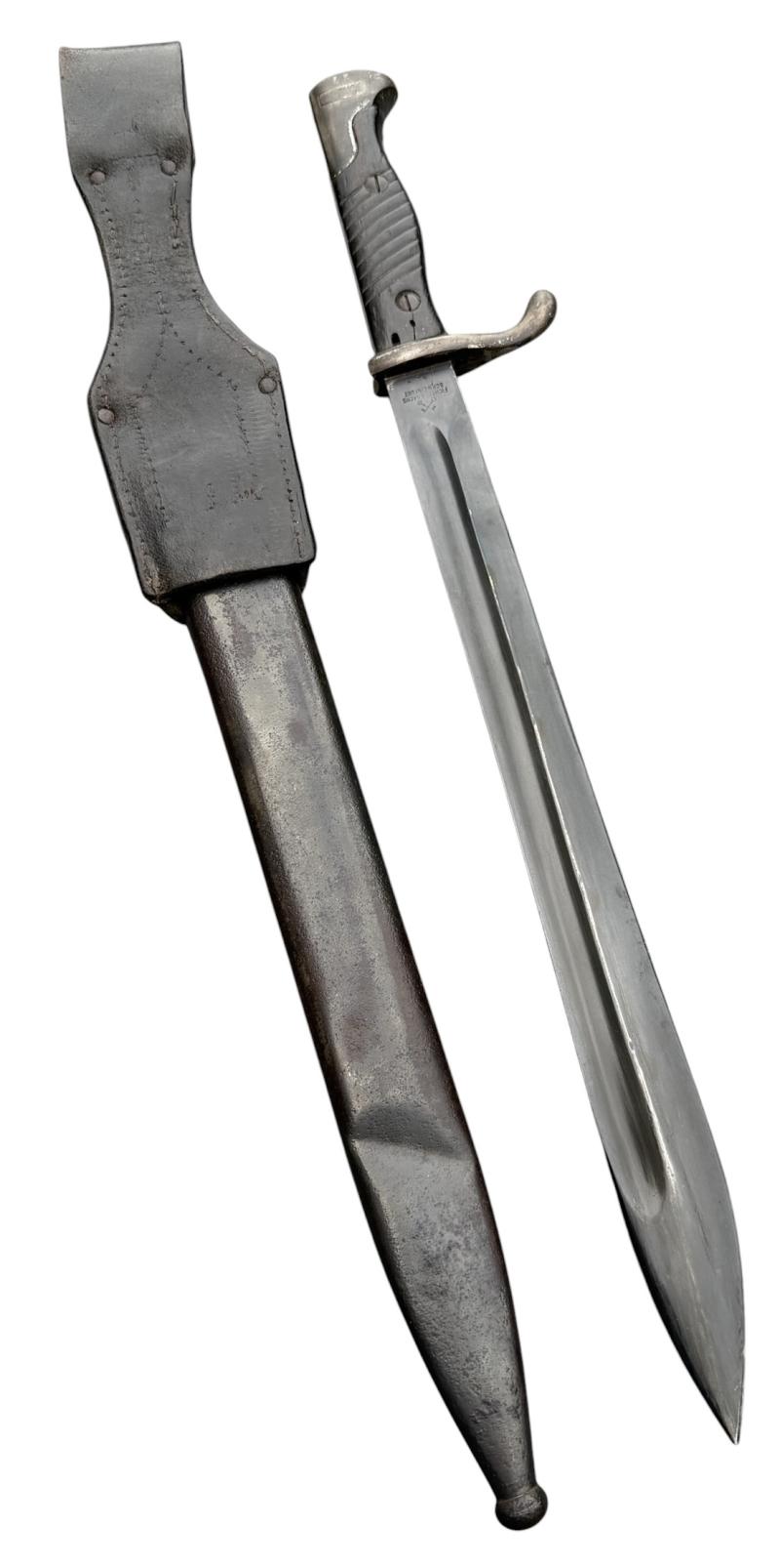 German Imperial/WW1 Butcher Knife Bayonet