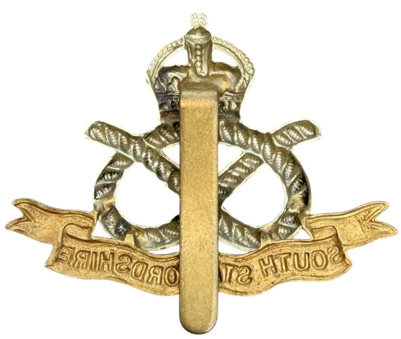 British WW2 South Staffordshire Cap Badge